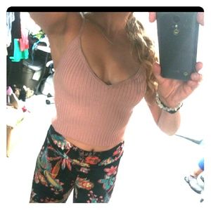 Kendall+Kylie Pink Camisole Top size Small💋